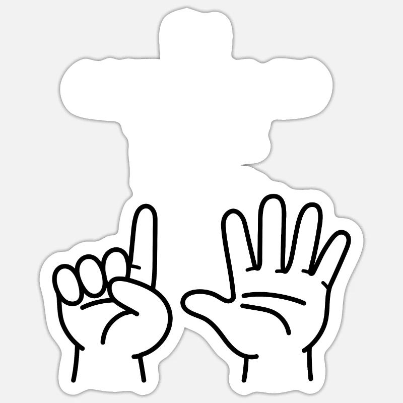 Sticker size S (10 x 10 cm) - 