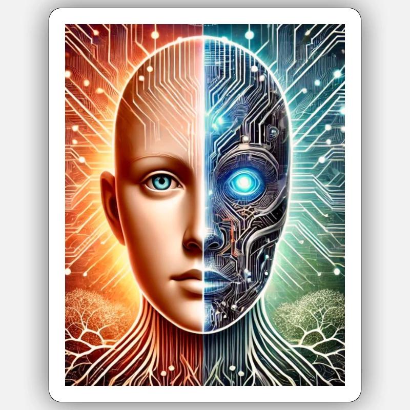 VISION Sticker size S (10 x 10 cm)