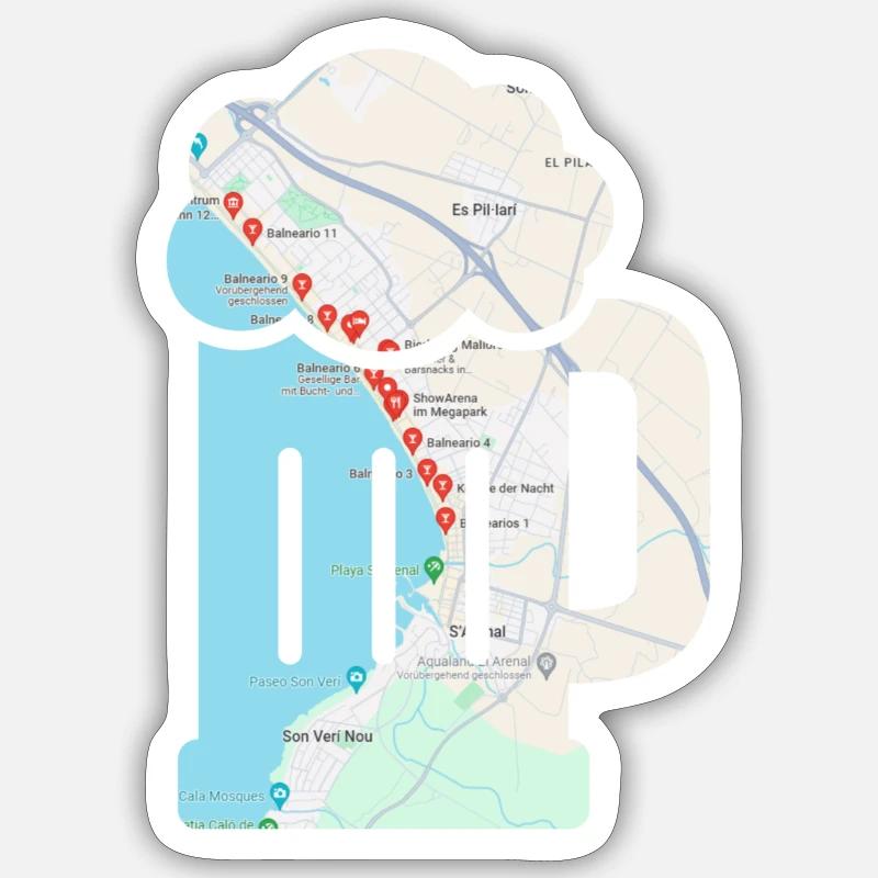 Sticker Größe S (10 x 10 cm) - 