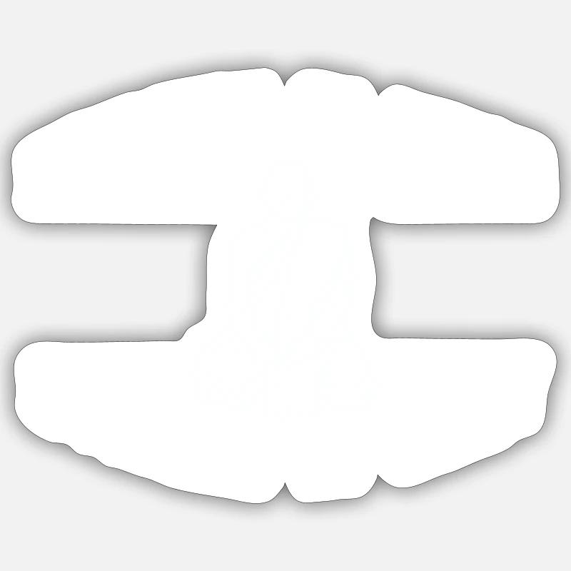 Sticker Größe S (10 x 10 cm) - 