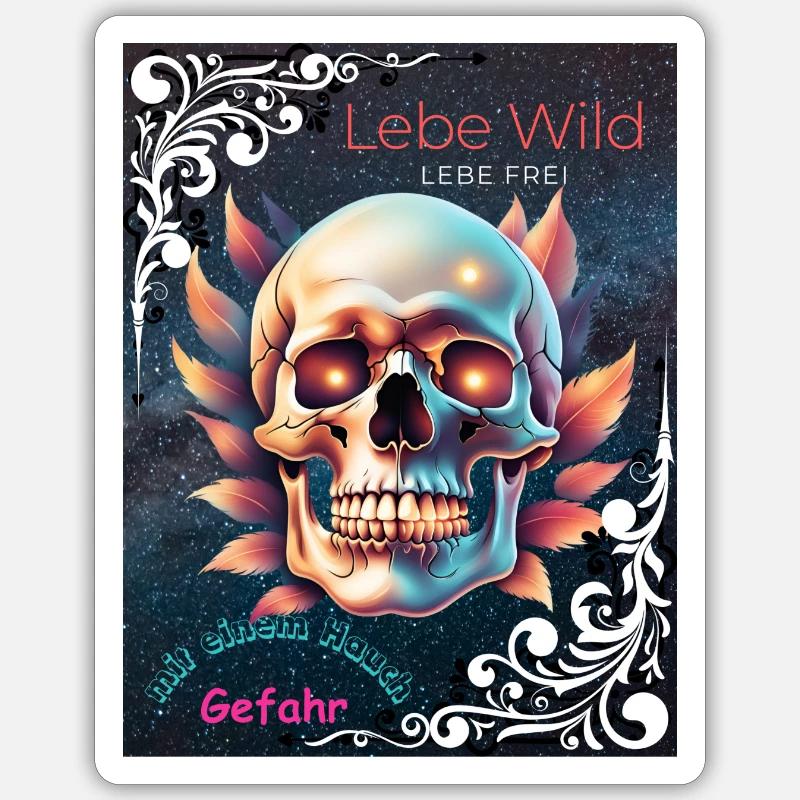 Sticker taille S (10 x 10 cm) - 