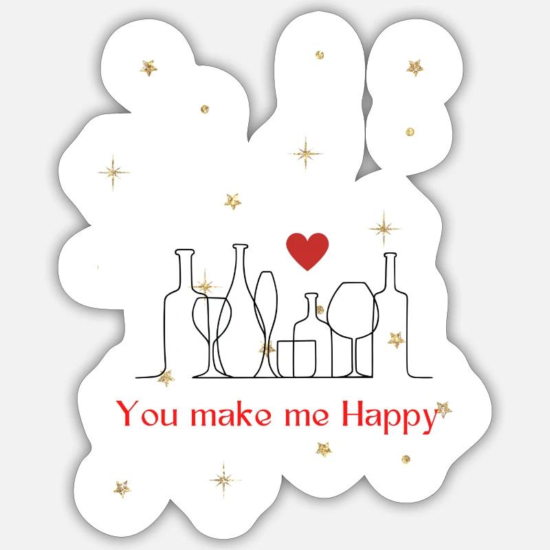 Sticker taille S (10 x 10 cm) - 