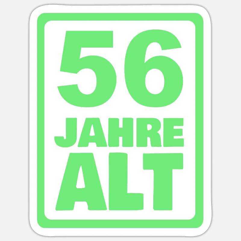 56 Sticker taille S (10 x 10 cm)
