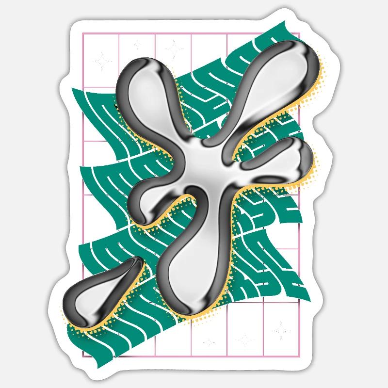 Sticker Größe S (10 x 10 cm) - 