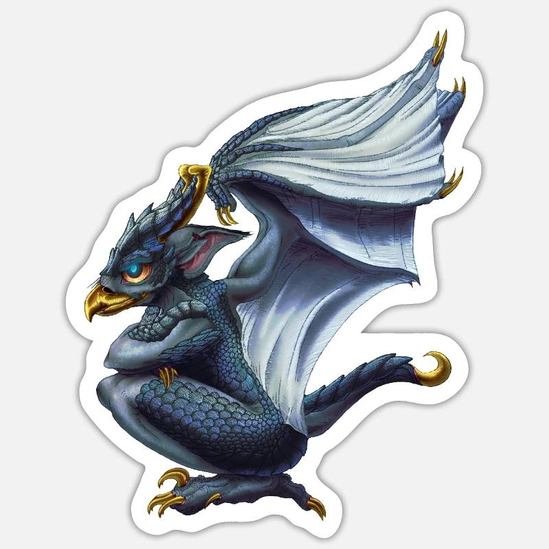 Small Gargoyle Sticker size S (10 x 10 cm)