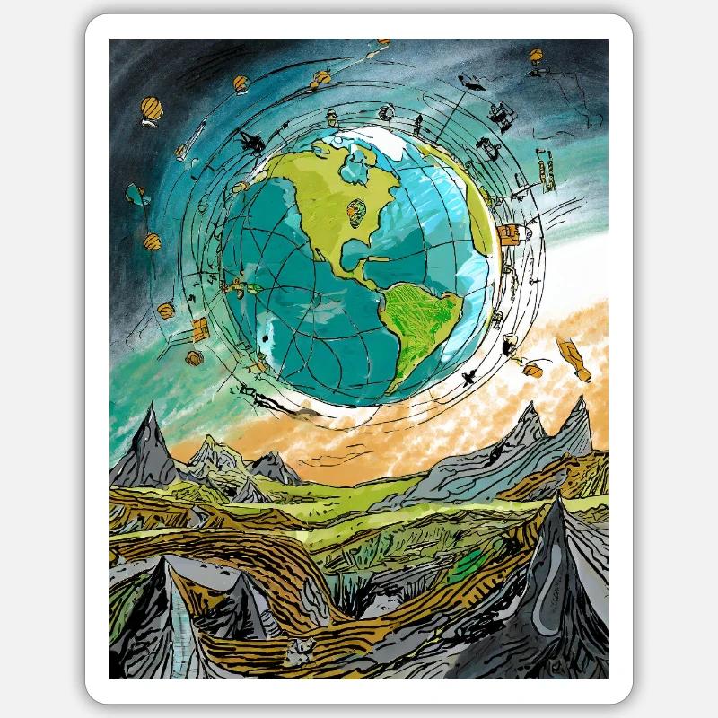 Sticker taille S (10 x 10 cm) - 