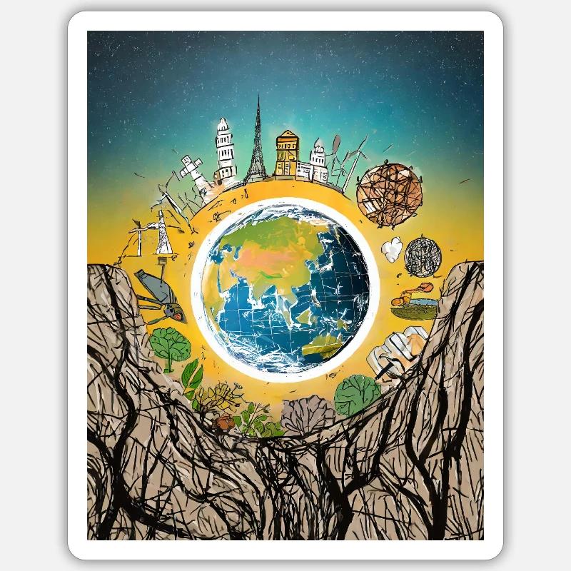 Sticker size S (10 x 10 cm) - 