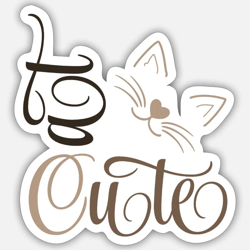 Sticker taille S (10 x 10 cm) - 