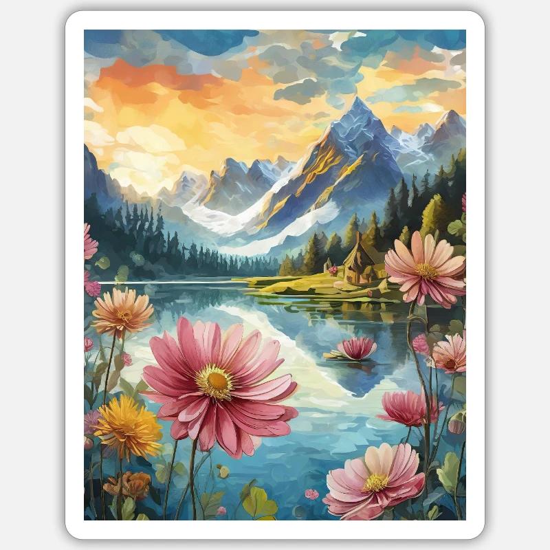 Sticker Größe S (10 x 10 cm) - 