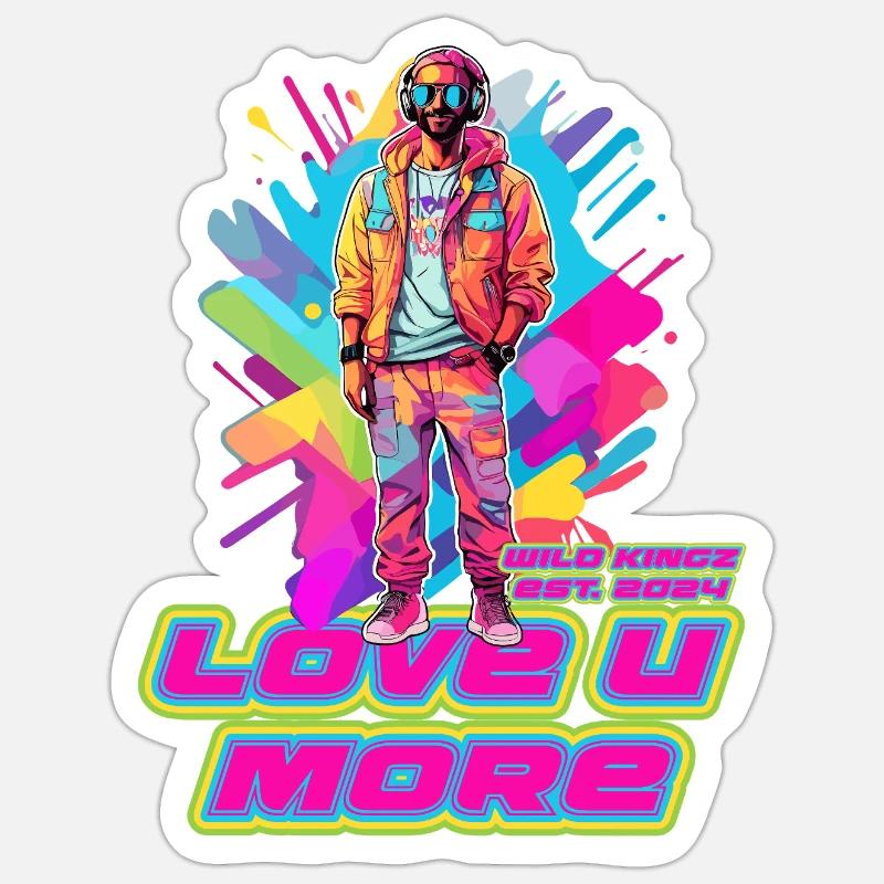 Sticker taille S (10 x 10 cm) - 