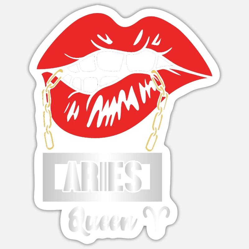 Sternzeichen Widder Sticker Größe S (10 x 10 cm)