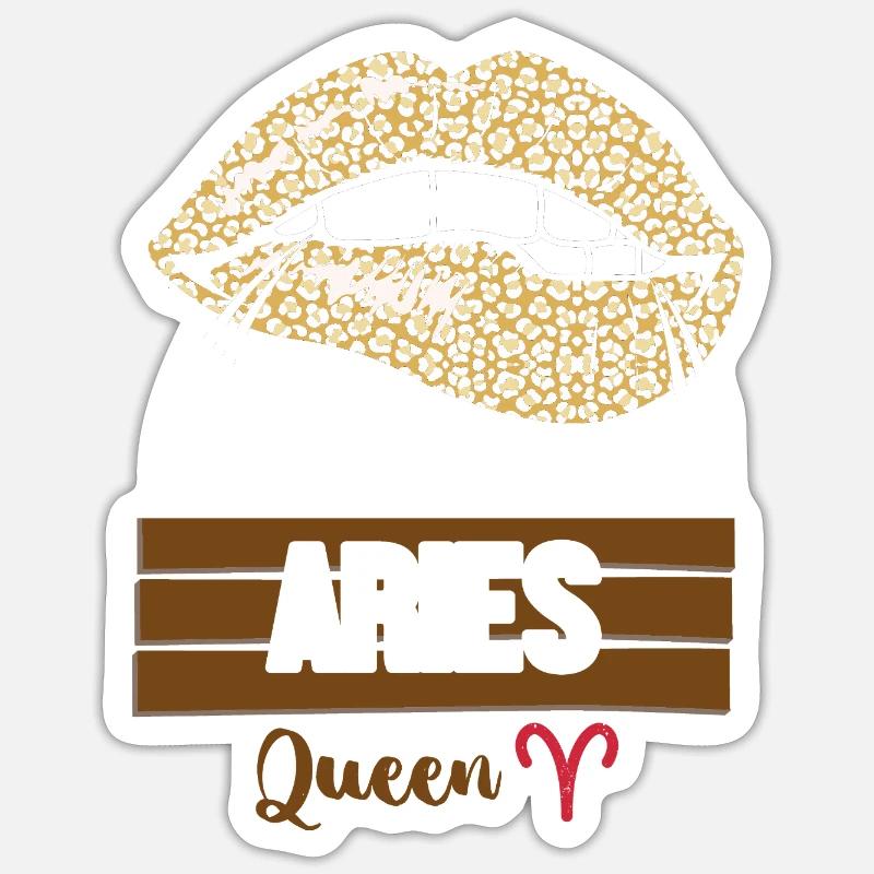 Sternzeichen Widder Sticker Größe S (10 x 10 cm)