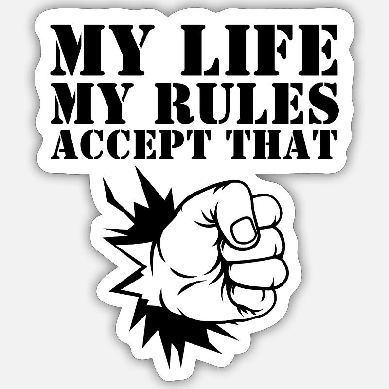 Sticker taille S (10 x 10 cm) - 