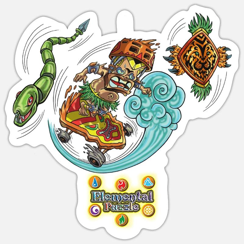 Sticker taille S (10 x 10 cm) - 