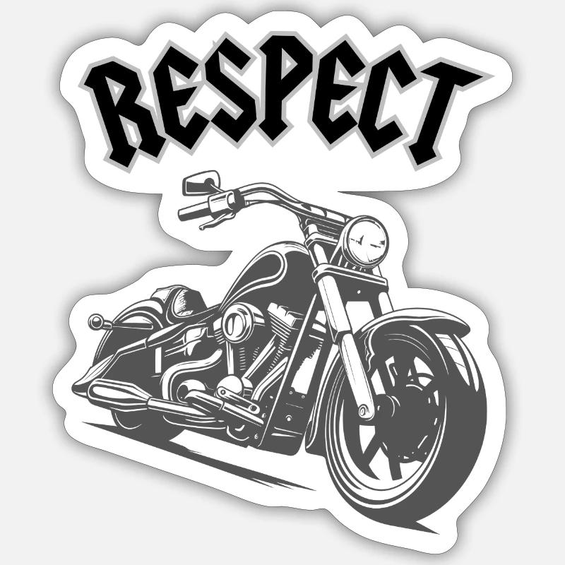 Respect Sticker taille S (10 x 10 cm)