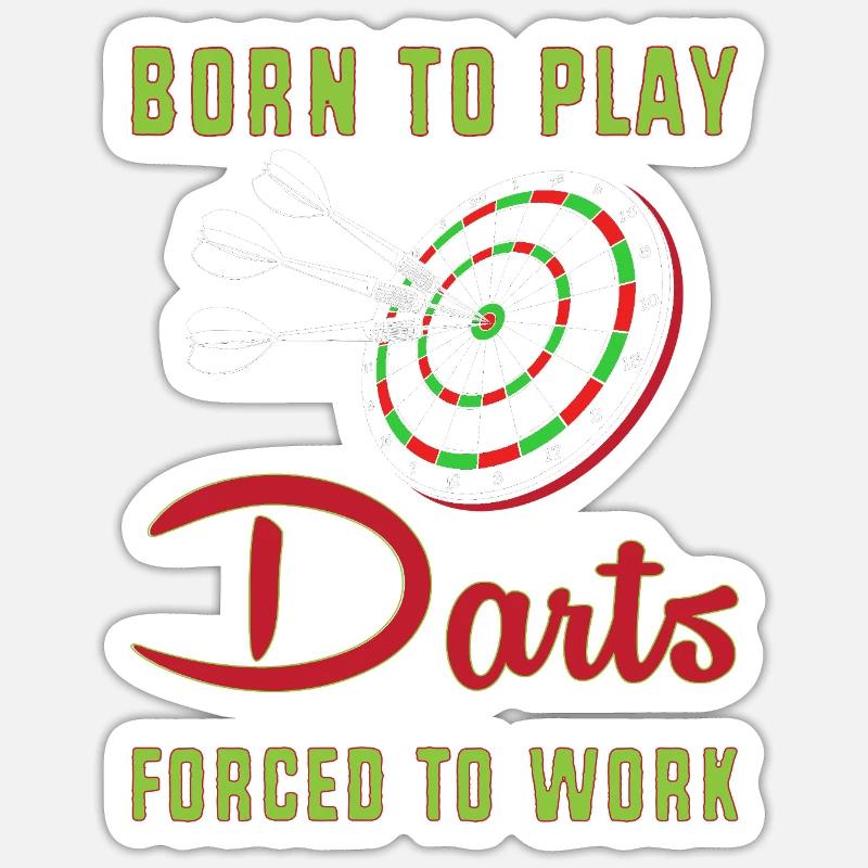 Jeu de fléchettes Dartpfeil Sticker taille S (10 x 10 cm)