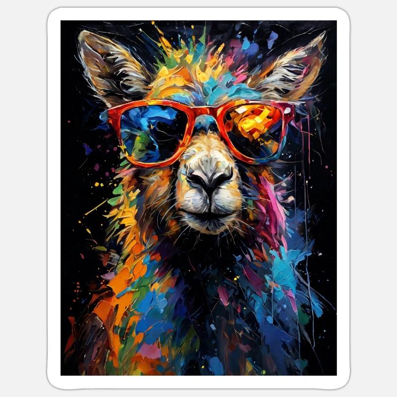 Sticker Größe S (10 x 10 cm) - 