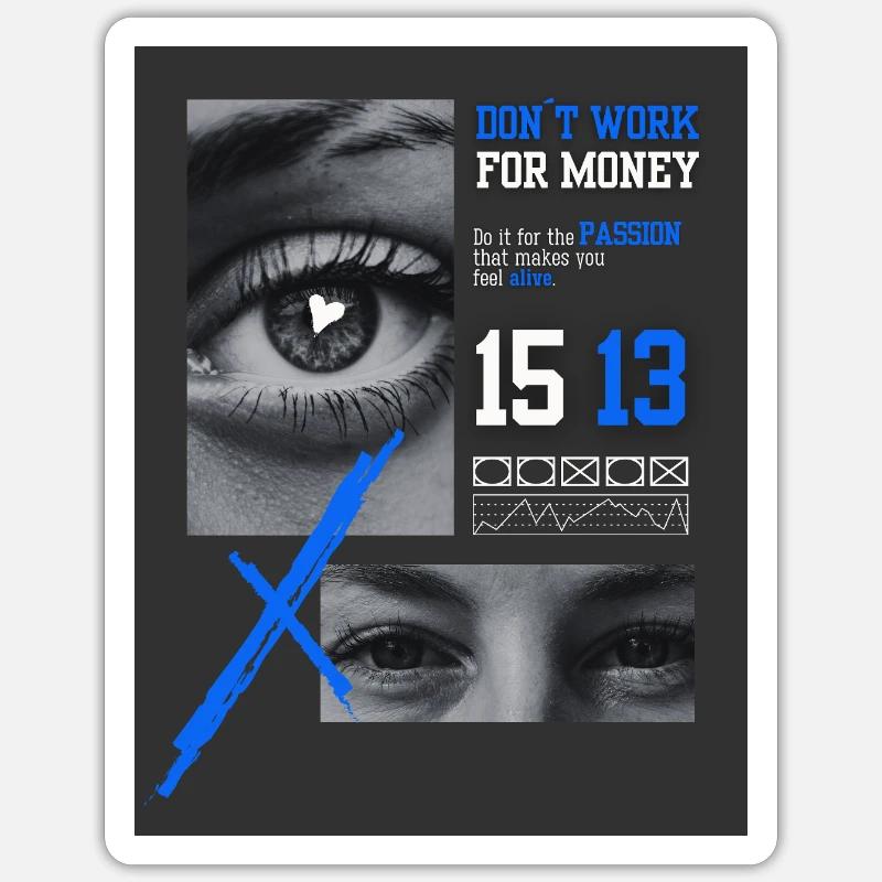 Passion Sticker size S (10 x 10 cm)