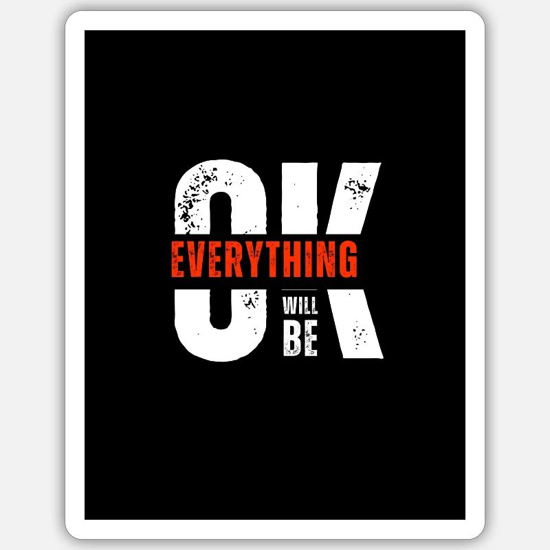 OK Sticker Größe S (10 x 10 cm)