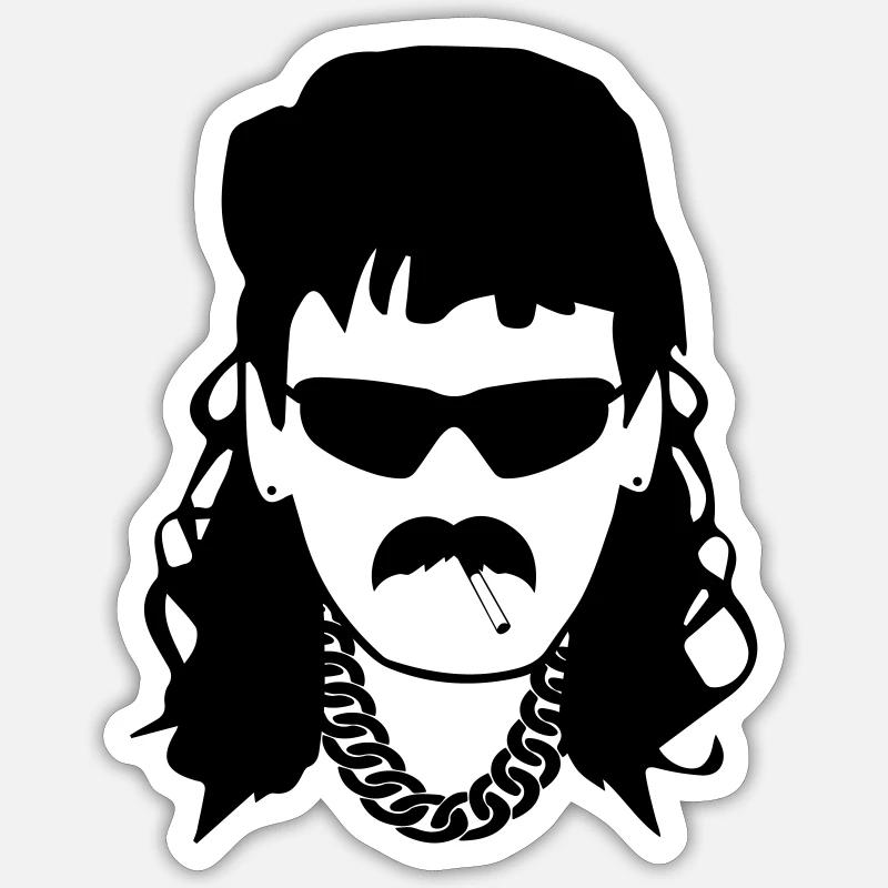 FC Beauf - Sticker size S (10 x 10 cm) - white matte