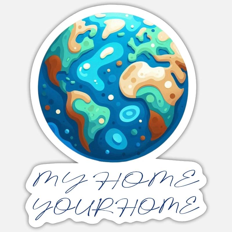 Sticker Größe S (10 x 10 cm) - 