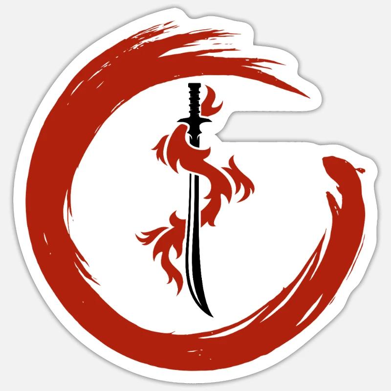 Sticker Größe S (10 x 10 cm) - 