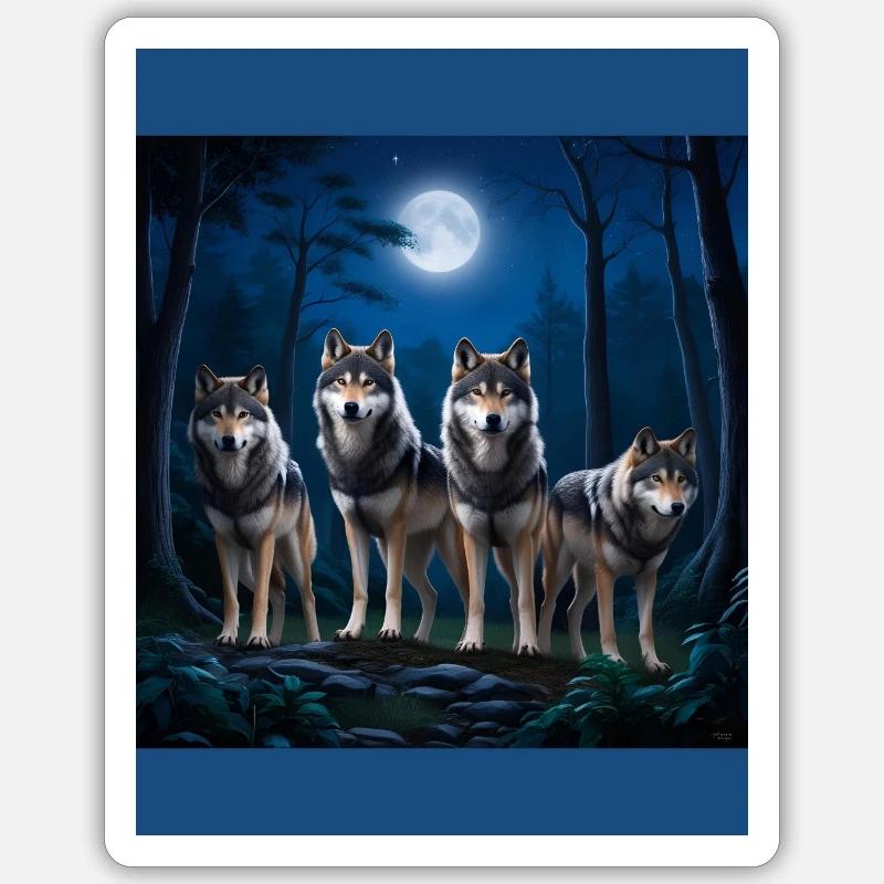 Sticker Größe S (10 x 10 cm) - 
