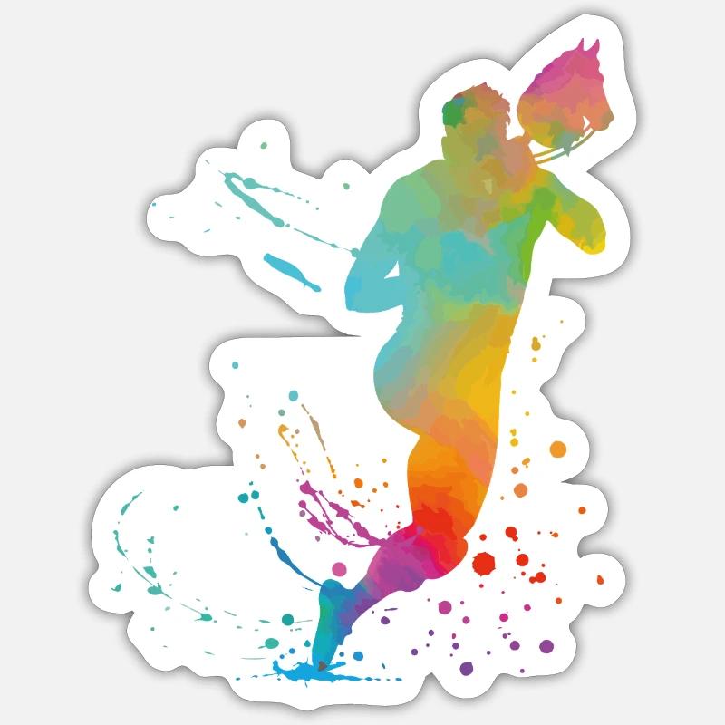 HHM2 - Sticker taille S (10 x 10 cm) - blanc mat