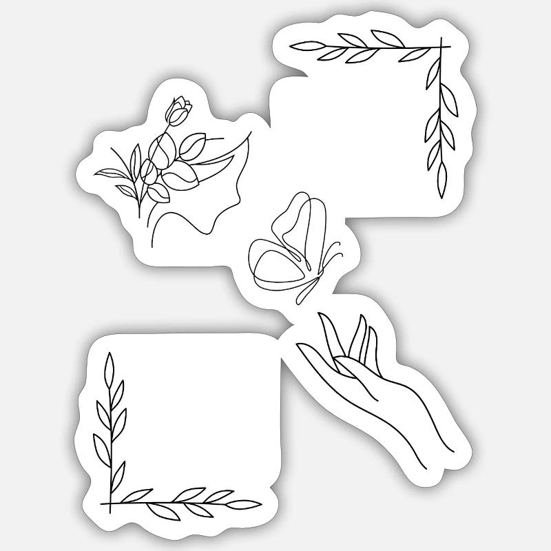 Sticker taille S (10 x 10 cm) - 
