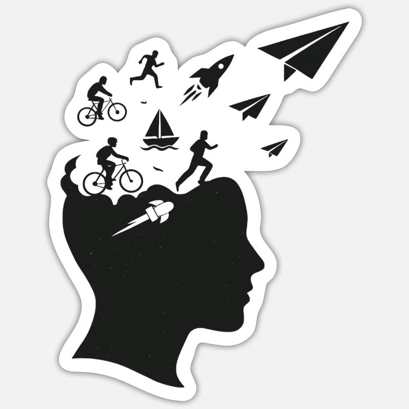 Sticker Größe S (10 x 10 cm) - 