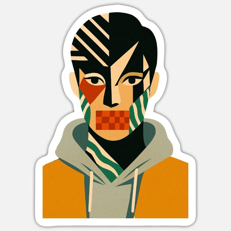 Sticker Größe S (10 x 10 cm) - 