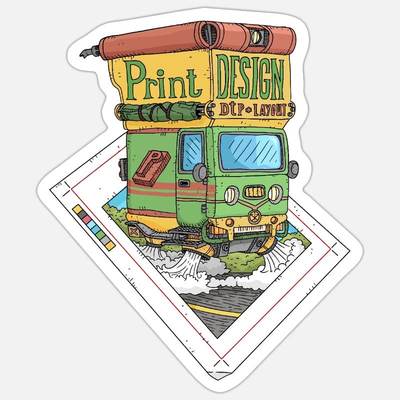 Sticker size S (10 x 10 cm) - 