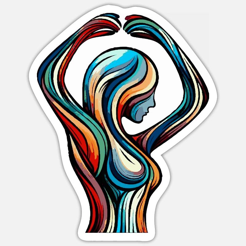 Sticker Größe S (10 x 10 cm) - 