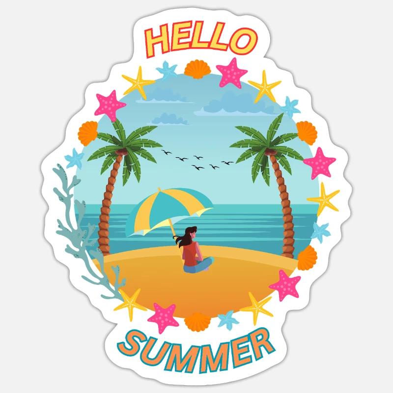 Sticker Größe S (10 x 10 cm) - 