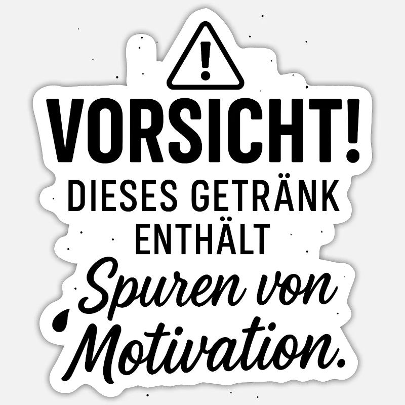 Caution Sticker size S (10 x 10 cm)