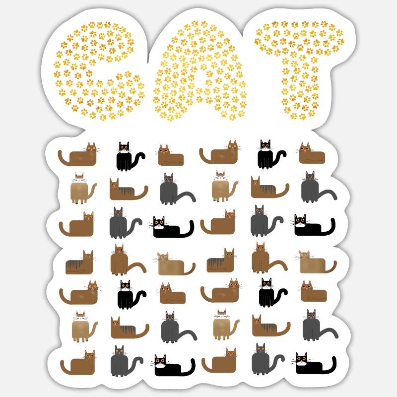 Sticker Größe S (10 x 10 cm) - 