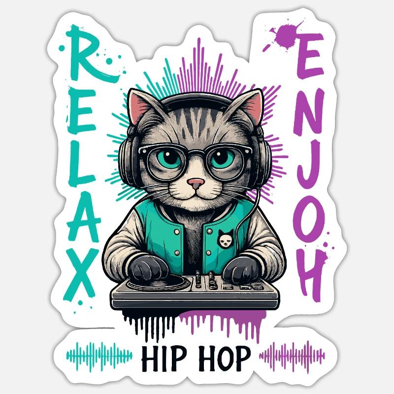 Sticker Größe S (10 x 10 cm) - 