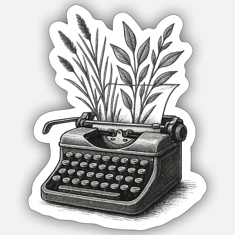 Lebendige Briefe Sticker Größe S (10 x 10 cm)