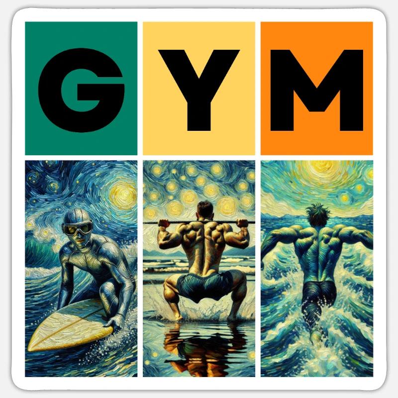 Sticker Größe S (10 x 10 cm) - 