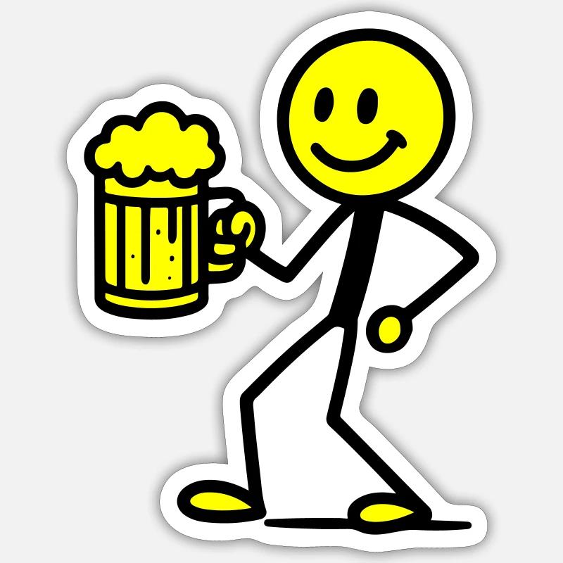 Sticker taille S (10 x 10 cm) - 