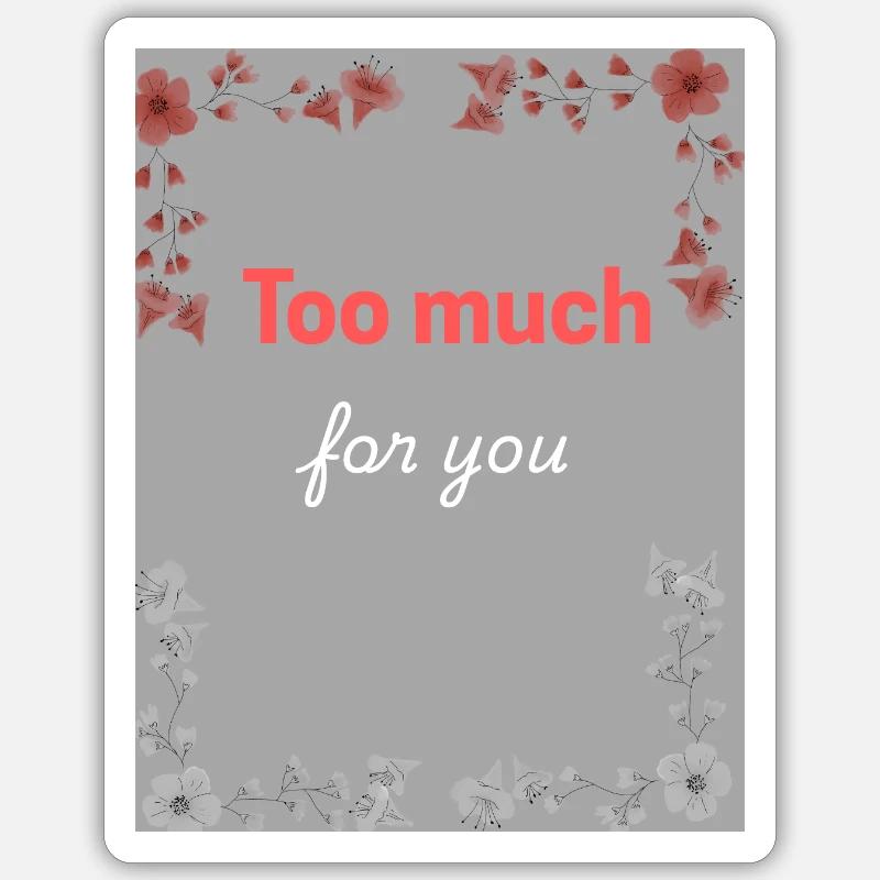 Sticker taille S (10 x 10 cm) - 