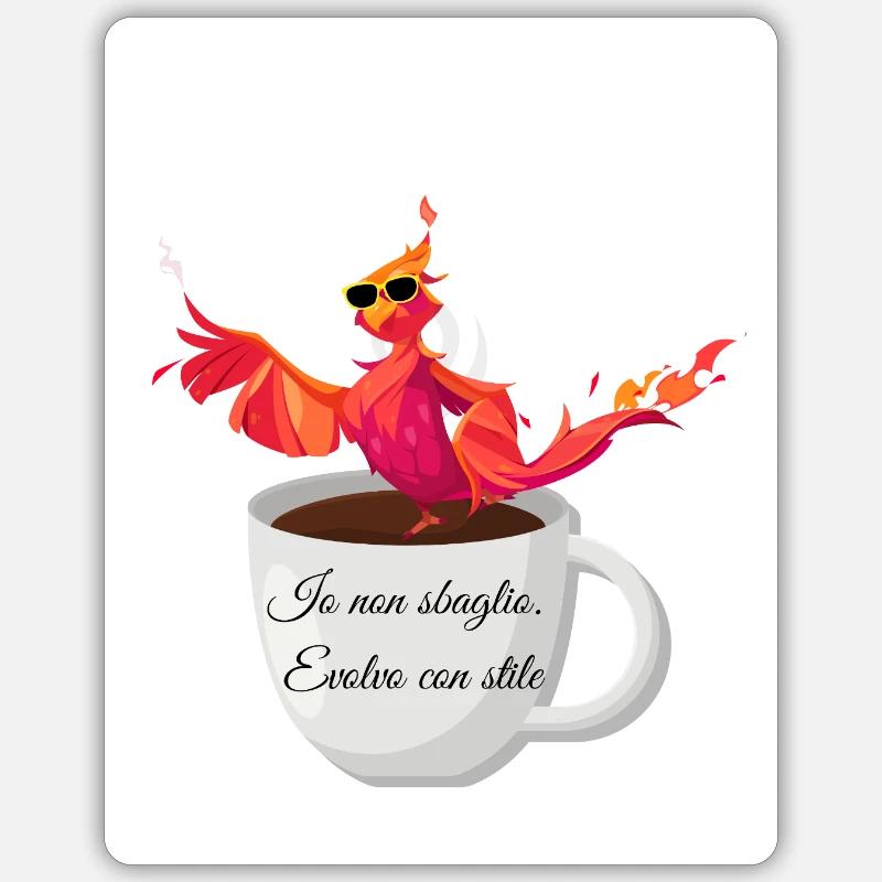 I'm not wrong. I evolve with style. Sticker size S (10 x 10 cm)