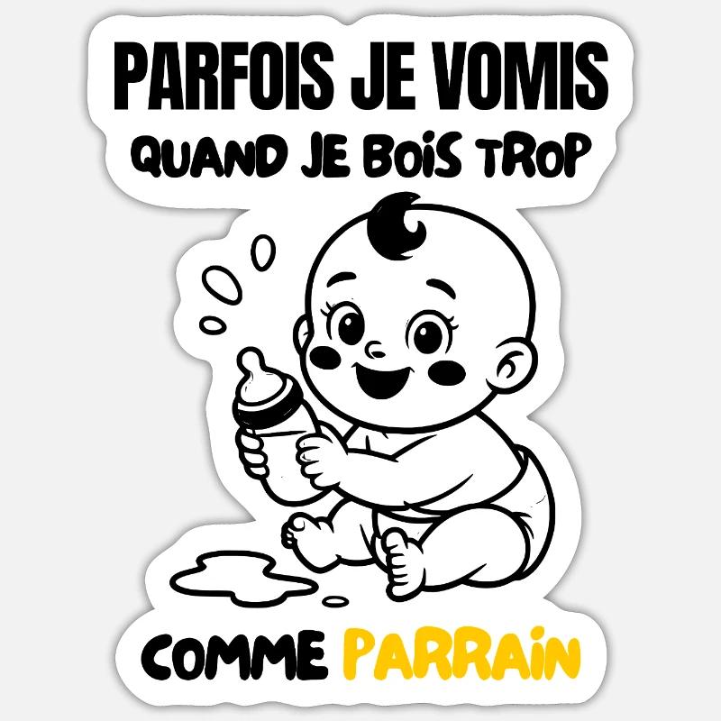 Sticker taille S (10 x 10 cm) - 