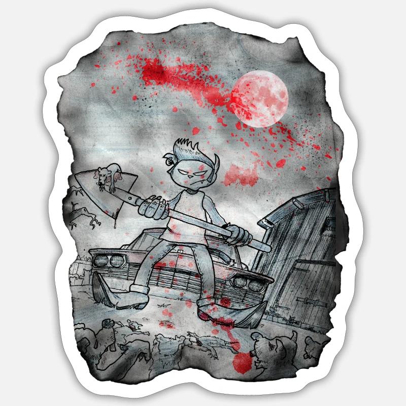 Sticker size S (10 x 10 cm) - 