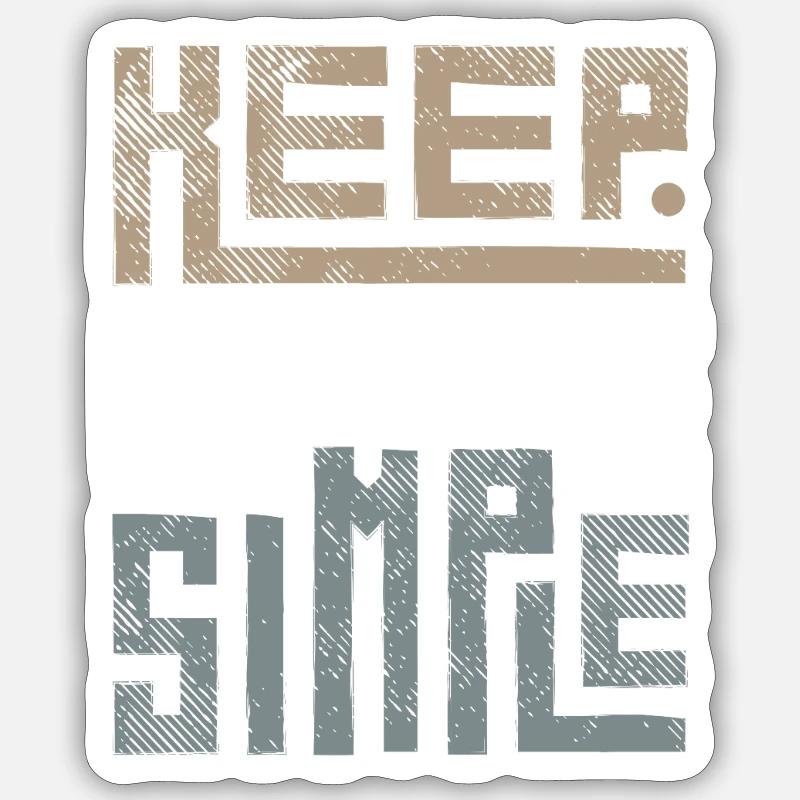Sticker Größe S (10 x 10 cm) - 
