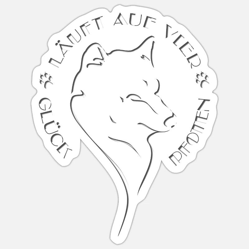 Sticker Größe S (10 x 10 cm) - 
