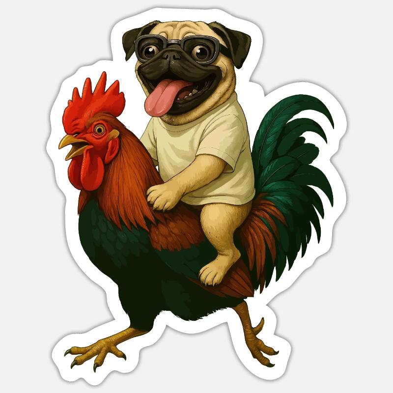 Sticker Größe S (10 x 10 cm) - 