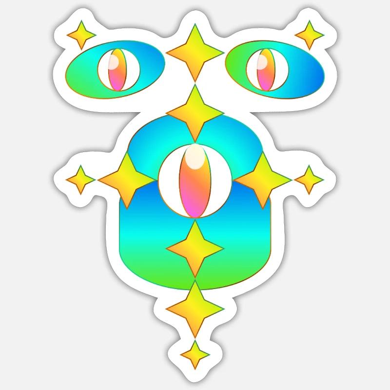 Sticker Größe S (10 x 10 cm) - 