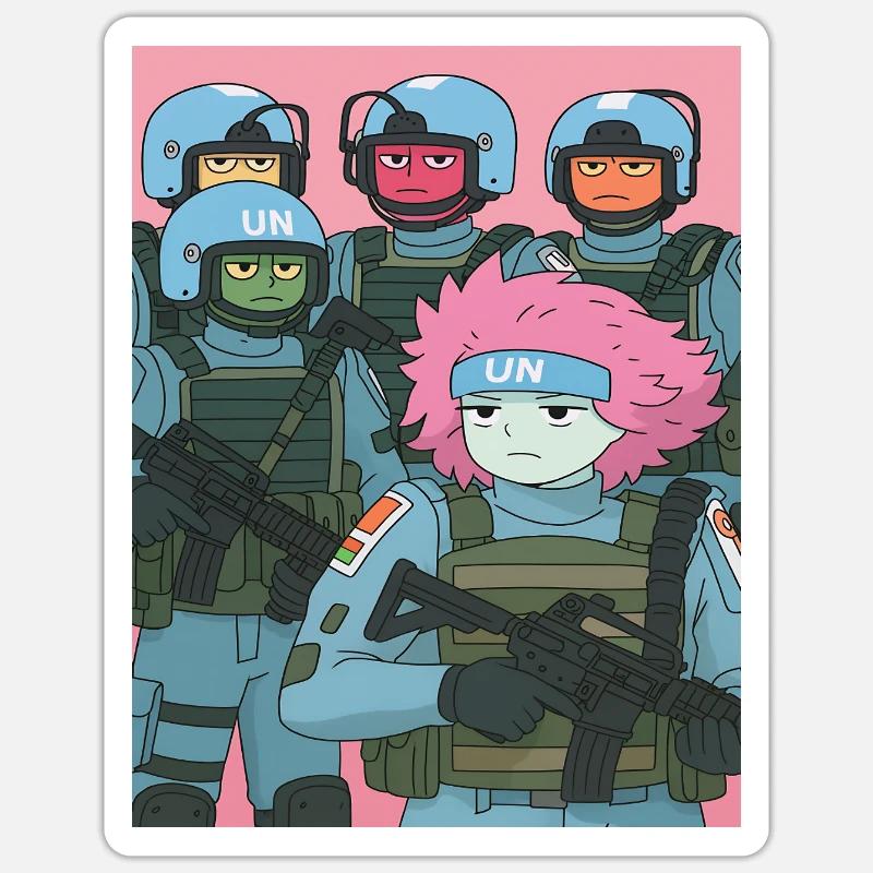 Sticker taille S (10 x 10 cm) - 