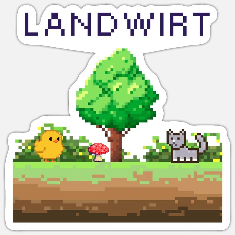 Sticker size S (10 x 10 cm) - 